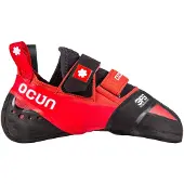 Ocun Ozone Scarpette da arrampicata (41,5, rosso)