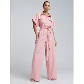 BWLDR Tuta jumpsuit 'Ara' rosa