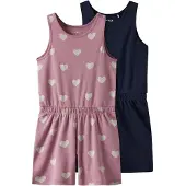 TWO SOON Tuta crema / navy / rosa