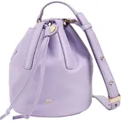 Dudu Toys Filicudi Borsa secchiello Vera Pelle 14 cm viola