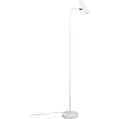TRIO Lighting Piantana Marley, bianco, altezza 151 cm, metallo