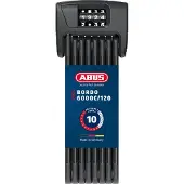 ABUS Bordo 6000C Lucchetto per bicicletta (120 cm, nero)
