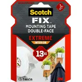 Scotch Nastro Biadesivo Extreme Interior Max 13kg 19mm X 5m