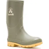 Kamik Kid's Stomp Stivali di gomma Bambini (23, grigio)