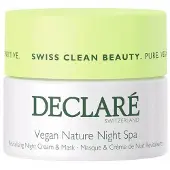 Declare Vegan Nature Night Spa — Crema e Maschera Rivitalizzante Notturna