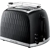Russell Hobbs Tostapane Honeycomb Negro 26061-56 2 Fessure