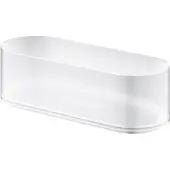 GROHE Piatto doccia Selezione 41037 per supporto 41035 vetro bianco