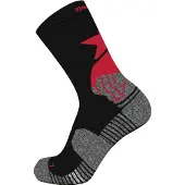 Zimtstern Techsockz MTB Performance Sock Calze casual (36-39, nero)
