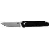 CJH One-handed Knife Micarta Coltelli grigio/nero