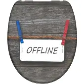 Schutte Sedile per WC SCHÜTTE con chiusura ammortizzata OFFLINE