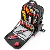 Knipex Zaino porta attrezzi per elettricisti, 30 pezzi, | 4003773089063