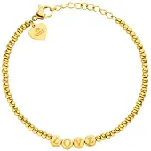 Purelei Braccialetto 'Spread Love' oro