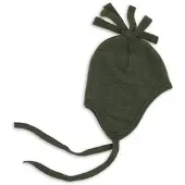 Engel Baby Hat, Wool Fleece Berretto Bambini (74/80, olivia)