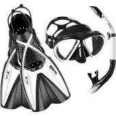 Mares Set X-One Marea Set boccaglio (35-38 - S/M, bianco/nero)