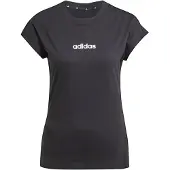 Adidas Maglietta A Maniche Corte Essentials Linear Cotton