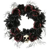 Atosa Corona Halloween Luce 60 Cm