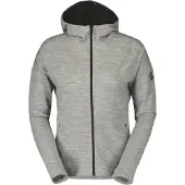 SCOTT Women's Hoody Commuter Merino Giacca ciclismo Donna (L, grigio)