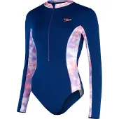 Speedo Costume Da Bagno Long Sleeve Panel