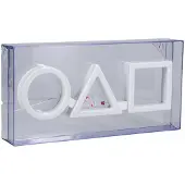 Paladone Lampada Led Stile Neon Gioco Del Calamaro 15x30 Cm