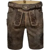 Spieth & Wensky Pantaloni per costume tradizionale 'Excalibur' marrone scuro