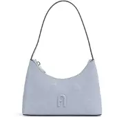 Furla Diamante ee Borsa a spalla Vera Pelle 24 cm blu