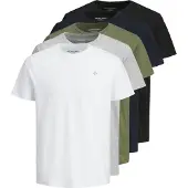 Jack & jones Confezione Da 5 T-shirt Con Logo