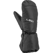 LEKI Nevio Junior Mitt Guanti Bambini (3, nero/grigio)