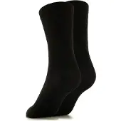 Stoic Merino Everyday Crew Solid Socks Calze merino (39-41, nero)