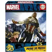 Educa Puzzle Lenticolare 3d Marvel 300 Pezzi