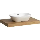 Laufen LANI Plan de toilette, une découpe au centre, 785x495x65mm, H4046511122671, H4046511122671