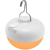 New Garden Lampada da tavolo LED ricaricabile Cherry, arancione/bianco, IP54