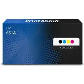 PrintAbout Toner compatibile HP 651A (CE340A) - Nero