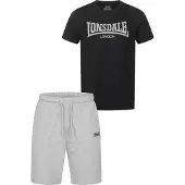 Lonsdale Tuta da jogging nero