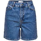 Selected Shorts In Denim Donne Blu 38