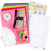 Creativ Company Kit Di Cucito Per Principianti-orsacchiotto