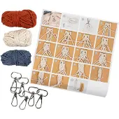 Creativ Company Artigianato Macramé Key Ring