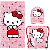 Hello Kitty Asciugamano Hello Kitty Sachet Set