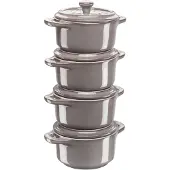 Staub Set Di Pentole Mini Cocotte