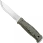 Morakniv Garberg Stainless 14472 Satin 14C28N, Green Polyamide, coltello da bushcraft