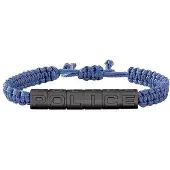 Police Bracciale In Tessuto Blu Rackwick Pj26453Bsun02 — Bracciale