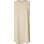 Selected Vestito Senza Maniche Donne Beige S