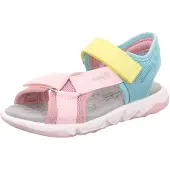 Superfit Kid's Pebbles Sandali Bambini (35, fuchsia)