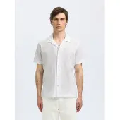 Selected Camicia A Maniche Corte Uomini Bianco S