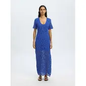 Selected Vestito Lungo Donne Blu 36