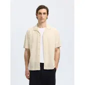 Selected Camicia A Maniche Corte Uomini Bianco M