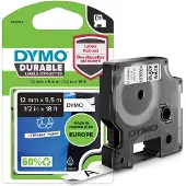 Dymo Nastro Durable 1978364 Nero su bianco (12 mm)