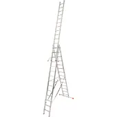 Krause 129727 Spr.Vielzweckleiter 3teil 3x14