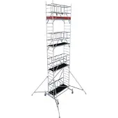 Krause - Impalcatura pieghevole MONTO ProTec XS, alluminio, 8,80 metri