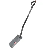 AWTOOLS Giardinaggio Vanga con gambo in metallo