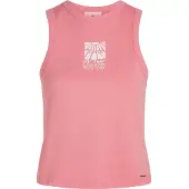 O'Neill Top rosa / bianco